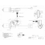 4812.R172D.E1 - 172 Degree Large Sweep Wiper Motor - AutoTex