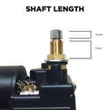 4R1.12-19S2.R110D - One and a half inch (1.5") shaft, 12V With Two-Speed Switch Installed