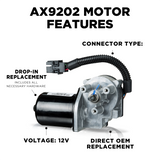 AX9202 International Truck Commercial Wiper Motor