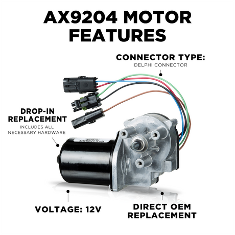 AX9204 Freightliner - Western Star Commercial Wiper Motor