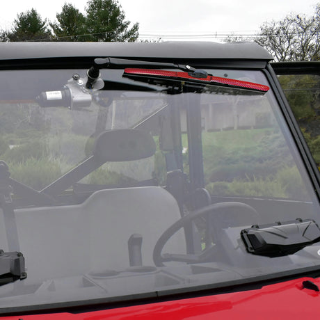 Premium UTV Windshield Wiper And Motor Kit, 12V Electric Motor, Premium Original 14" Wiper Blade with Adjustable 14"-18" Wipe Arm for Polaris, Can-Am, Kawasaki, Yamaha, Honda, Kubota